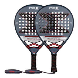 2-Pack Padel Rackets NOX AT10 Genius 12K 2025 Agustín Tapia