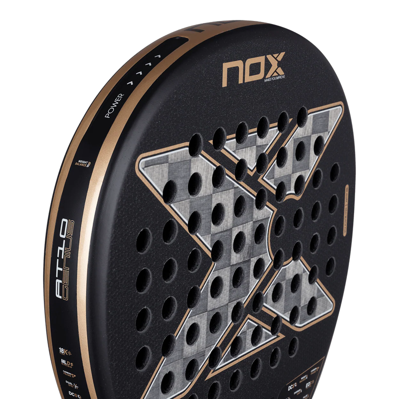 NOX Padel Racket AT10 Genius 18K by Agustin Tapia 2026 - Image 6