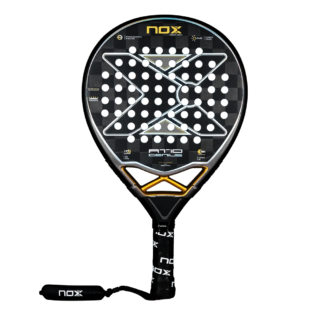 Padelschläger NOX AT10 Genius 18K Schwarz/Gold