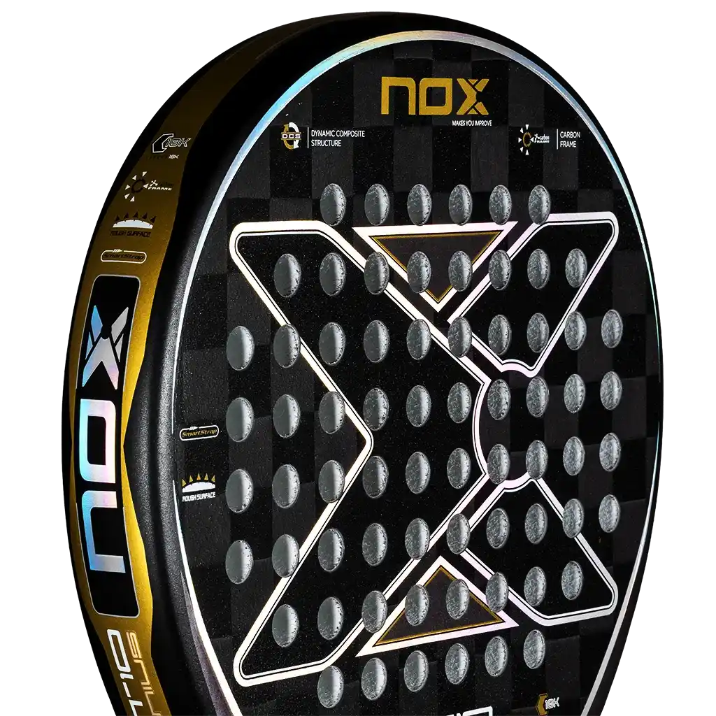Pala NOX AT10 Genius 18K Negro/Oro - Imagen 5