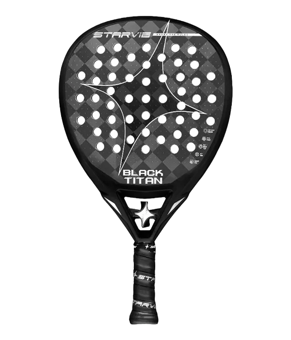 Padelschläger StarVie Black Titan 2026