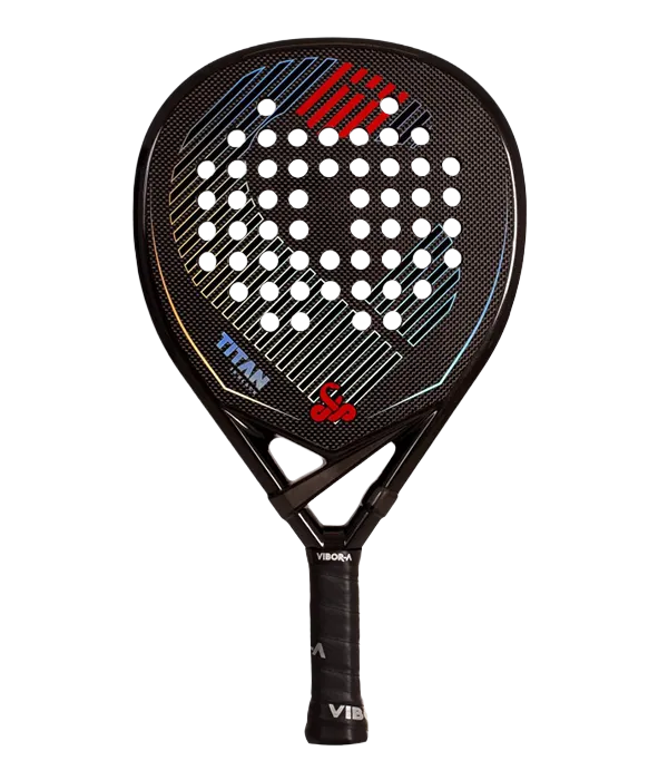 Padelschläger Vibor-A 3K Black 2026