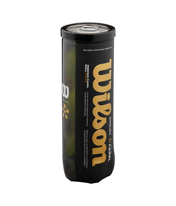 Cajón Pelotas Wilson Padel Premier Speed (Pack x24) - Imagen 3