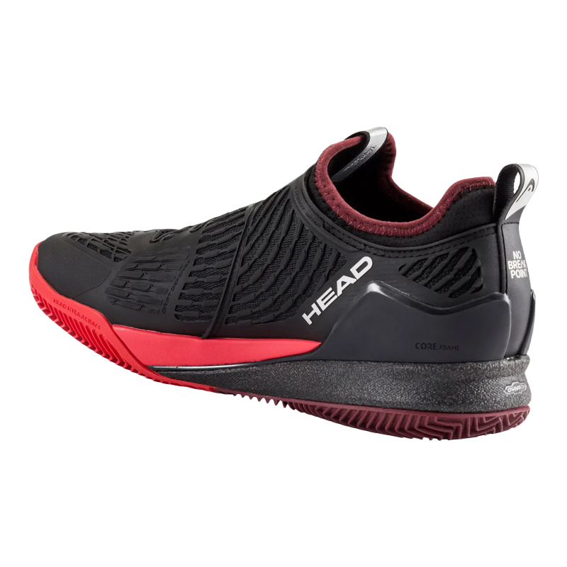 Zapatillas Head Endure Pro Boa Clay Black/Red 2026 - Imagen 2