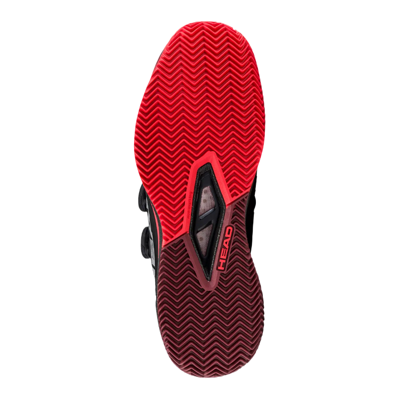 Zapatillas Head Endure Pro Boa Clay Black/Red 2026 - Imagen 4