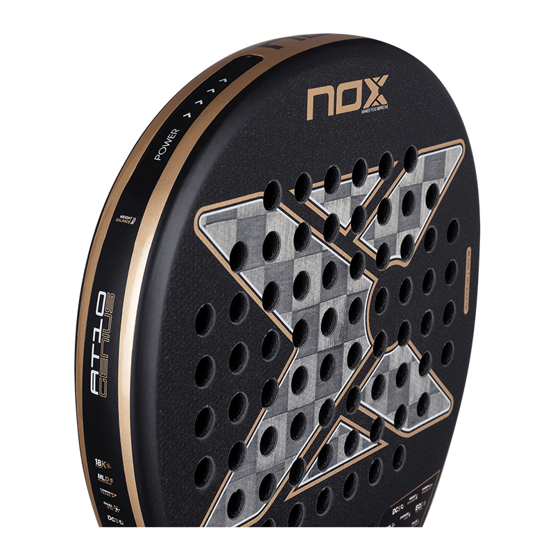 2-Pack Padel Rackets NOX AT10 Genius 18K by Agustin Tapia 2026 - Image 7