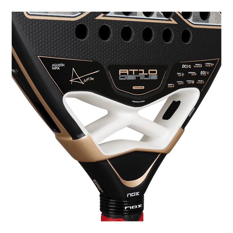 2-Pack Padel Rackets NOX AT10 Genius 18K by Agustin Tapia 2026 - Image 4