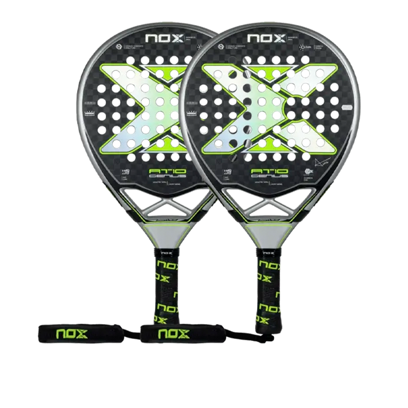 2-Pack Padel Rackets NOX AT10 Genius 12K Limited Edition Agustín Tapia