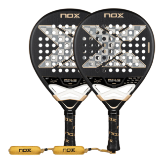 2-Pack Padel Rackets NOX AT10 Genius 18K by Agustin Tapia 2026