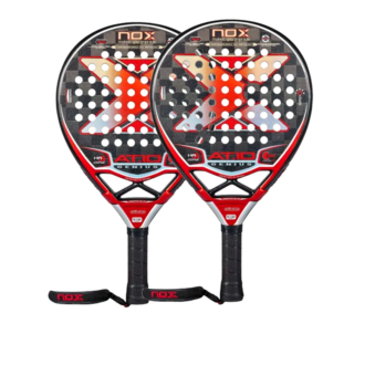 2-Pack Padel Rackets NOX AT10 Genius 18K Limited Edition Agustín Tapia