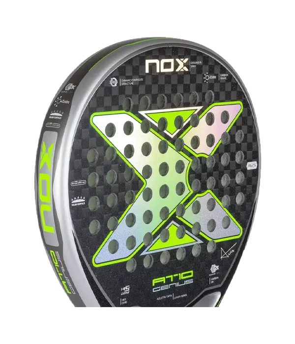 2-Pack Padel Rackets NOX AT10 Genius 12K Limited Edition Agustín Tapia - Image 3