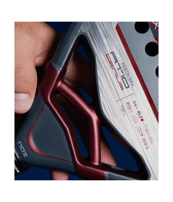 2-Pack Padel Rackets NOX AT10 Genius 12K 2025 Agustín Tapia - Image 8