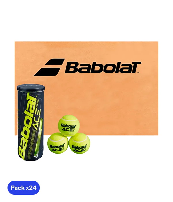 Can Case Babolat Padel Balls Ace (Pack x24)