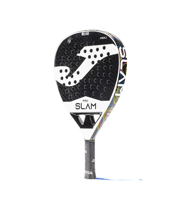 Joma Padel Racket Slam Pro Black/Turquoise 2025 - Image 2