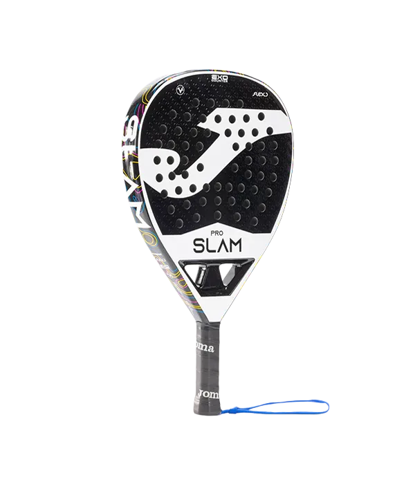 Joma Padel Racket Slam Pro Black/Turquoise 2025 - Image 3